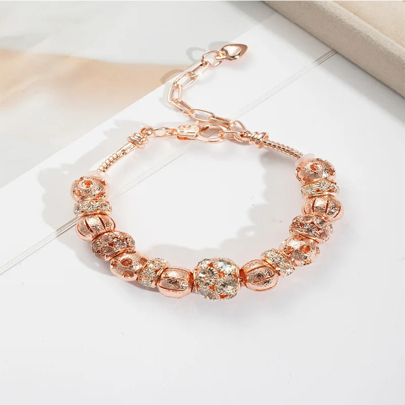 Stainless Steel Multi Charm Bracelet